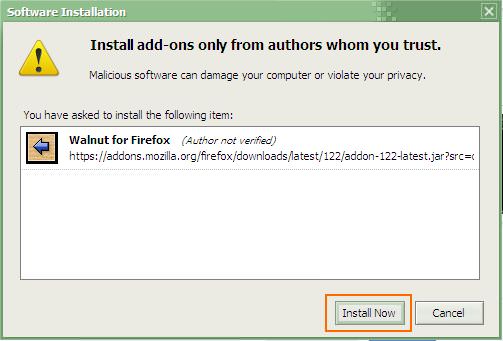 Download Theme Mozilla Firefox - Walnut Install