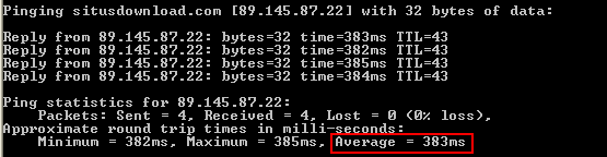 cara mempercepat download : avg ping