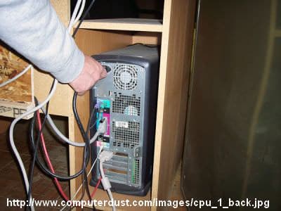 Solusi Harddisk Tidak Terdeteksi - Remove CPU Cable