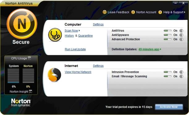 Cara Update Norton Symantec Anti Virus