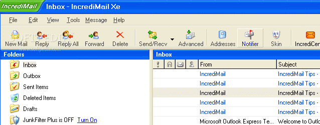 Email Client Incredimail