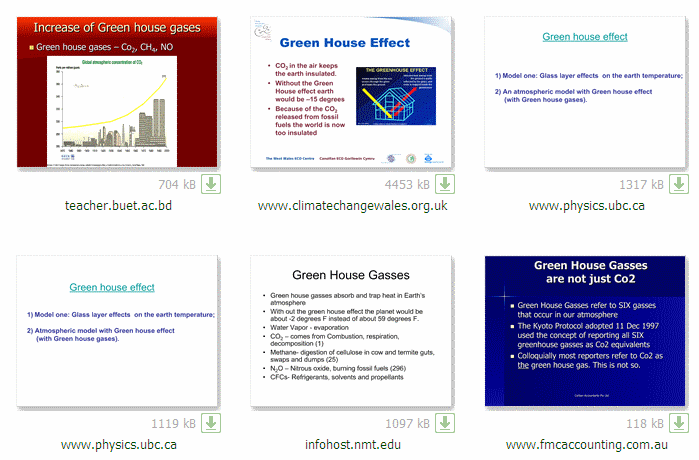 SlideFinder Result SlideFinder Result