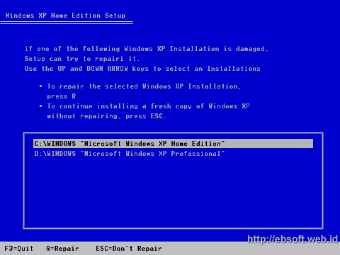Cara Repair Windows XP - 3