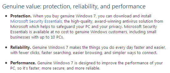 Windows Genuine Advantage - Why Genuine?