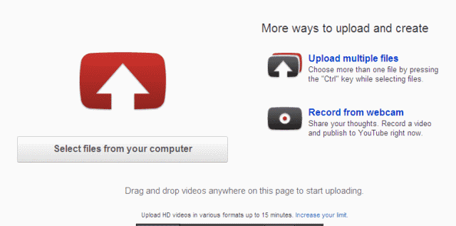 Cara Upload Video ke Youtube - Select File